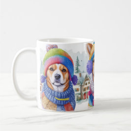 Söt hund kaffemugg