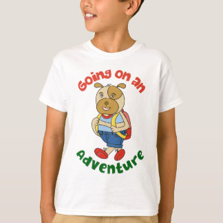 Söt hund karaktär rolig tecknad valp barn t shirt