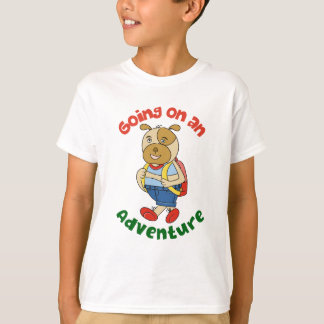 Söt hund karaktär rolig tecknad valp barn t shirt