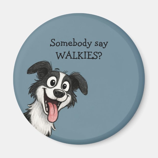 Söt Hund  Magnet (Framsidan)