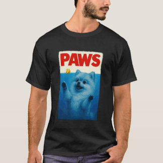 Söt Hund Nyhet Män Barn Kvinnor Rolig Pomeranian T Shirt