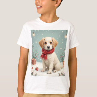 Söt hund Pojks T-shirt