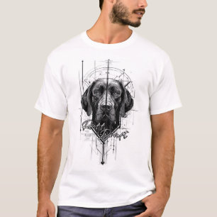 Söt Hund(Rå Draft) - Grafisk T-Shirt