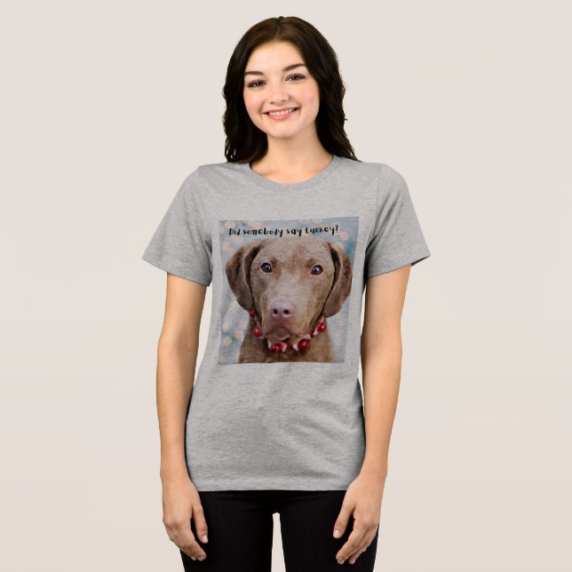 Söt Hund T-Shirt Design (Framsida Full)