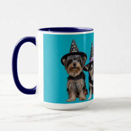 Söt hund trick-or-treat-mugg mugg