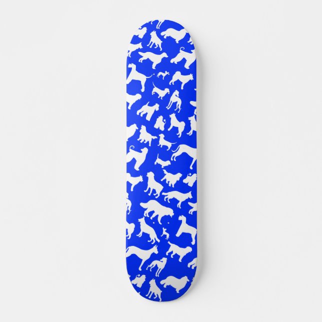 Söt hundar mini skateboard bräda 18,5 cm (Framsida)