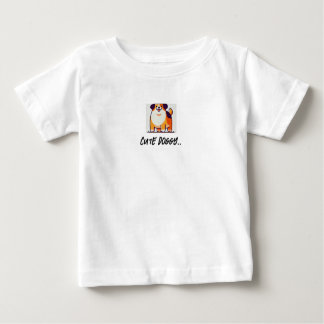 Söt hundbaby topp T-shirt 
