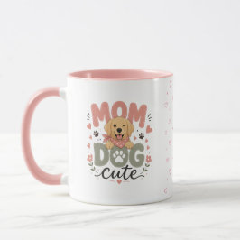 Söt hundmamma-mugg | Morsdagspresent Mugg