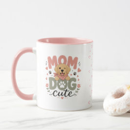 Söt hundmamma-mugg | Morsdagspresent Mugg