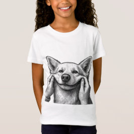 Söt hundmamma/pappa t shirt