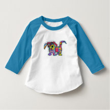 Söt hundtryck för barn T-shirt