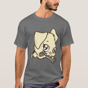 Söt Hundtryck T-Shirt för Husdjursälskare