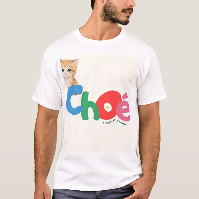 Söt husdjur akt älskare design t-shirt (Framsida)