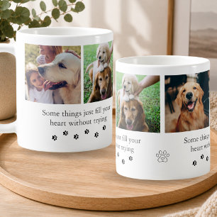 Söt husdjurs hundcitat Anpassad fotocollage Citat Kaffemugg