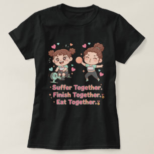 Söt Hybrididrottare Lider Färdig Samma T Shirt