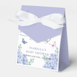 Söt Hydrangea Blommigt Garden Baby Shower Presentaskar