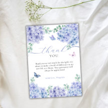 Söt Hydrangea Blommigt Garden Baby Shower