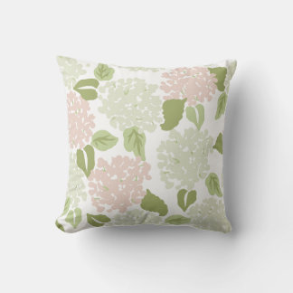 Söt hydrangea blommigt preppy Classic Kudde