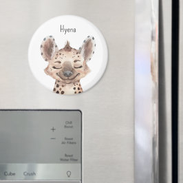 Söt Hyena Djur Magnet