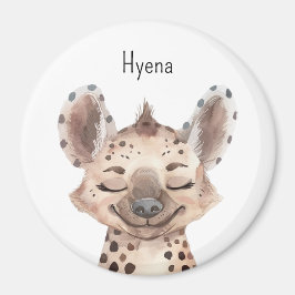Söt Hyena Djur Magnet