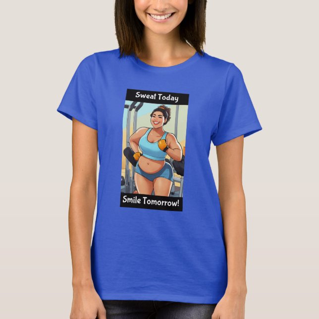 Söt i dag, sjömil i morgon t shirt (Framsida)