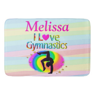 SÖT I KÄRLEK GYMNASTICS PERSONLIG BATH MAT BADRUMSMATTA