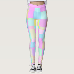 Söt i lagt - Mjuk pastellFärgad Leggings