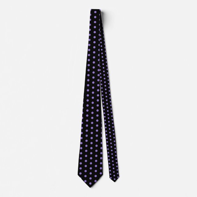 SÖT i LILA POLKA DOTS Slips (Framsida)