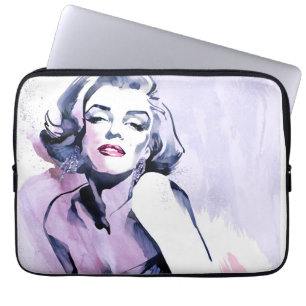 Söt i lilor laptop sleeve
