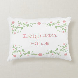 Söt i Pillow vid Rosa Namn Prydnadskudde