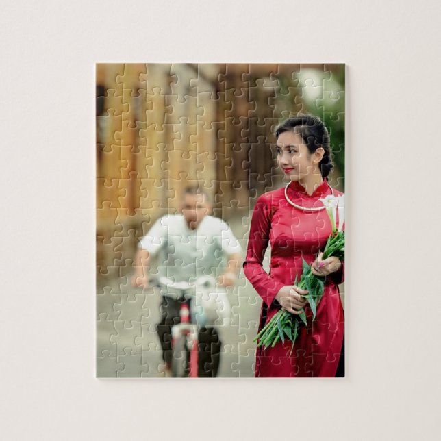 Söt i Röda Pussel (Vertikal)