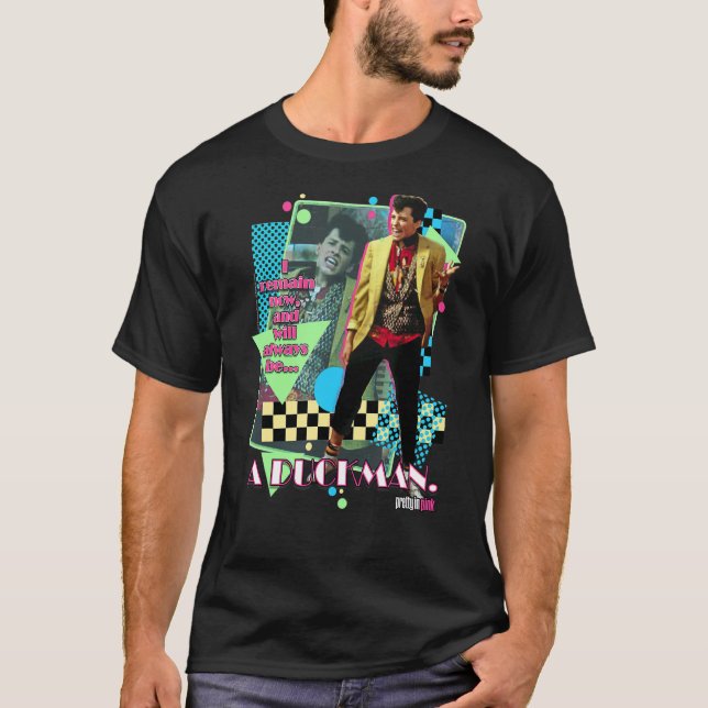 Söt i Rosa A Duckman T Shirt (Framsida)