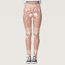 Söt i Rosa Bling Leggings