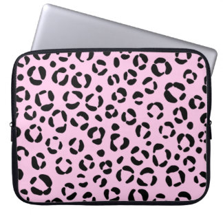 Söt i Rosa Djurutskrift Laptop Fodral