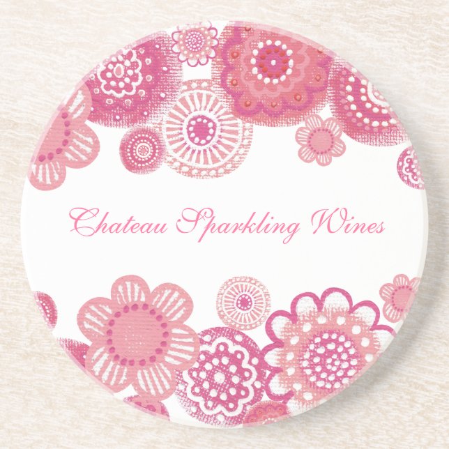 Söt i Rosa Elegant Corporate Promocies Items Underlägg (Framsidan)