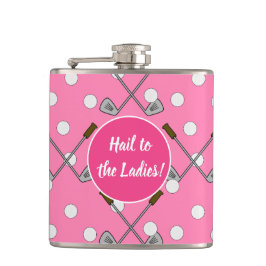 "Söt i Rosa Golf Flask" Fickplunta