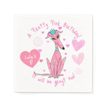 Söt i Rosa Greyhound Party