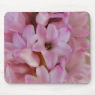 Söt i Rosa Hyacint Flowers Mouse Pad Musmatta