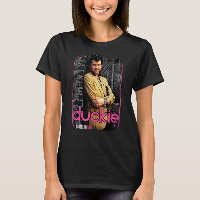 Söt i Rosa Just Duckie T Shirt (Framsida)