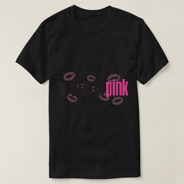 Söt i Rosa Logotyp T-Shirt (Design framsida)