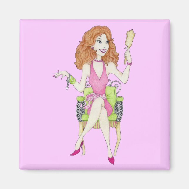 Söt i Rosa Magnet (Framsidan)