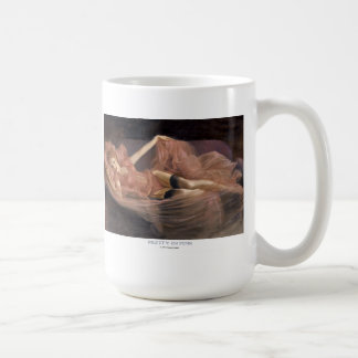 "SÖT I ROSA "mugg för pinupflickakaffe Kaffemugg