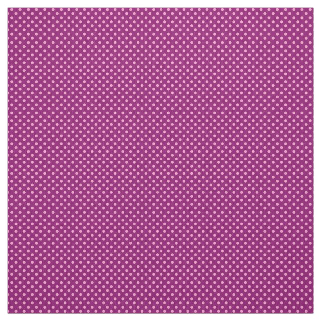 SÖT i ROSA POLKA DOTS | SÖT Tyg (Provkarta)