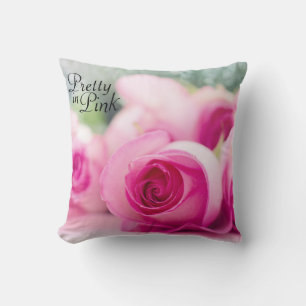 SÖT i ROSA ROS Kudde