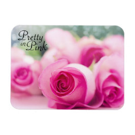 SÖT i ROSA ROS Magnet