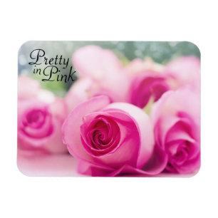 SÖT i ROSA ROS Magnet