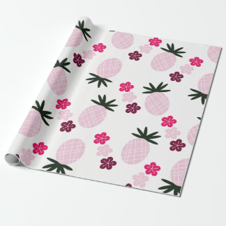 Söt i rosor Aloha som slår in papper Presentpapper