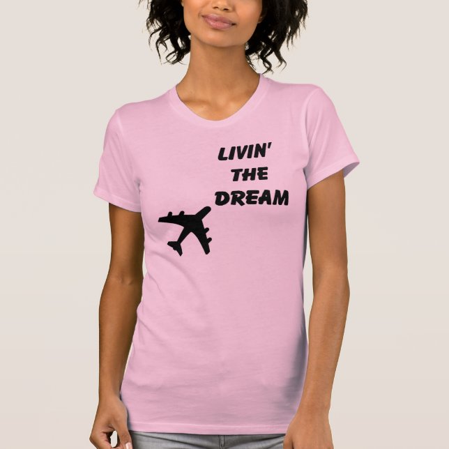 Söt i rosor tee shirt (Framsida)