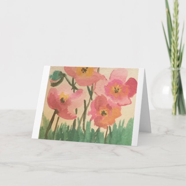 Söt I Tänka Greeting Card 3 Kort (Framsida)