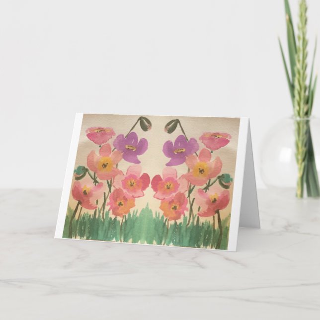 Söt I Tänka Greeting Card Kort (Framsida)